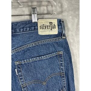 Levis SilverTab 94 Baggy Jeans Mens 31x31 Medium Wash Blue Straight Leg